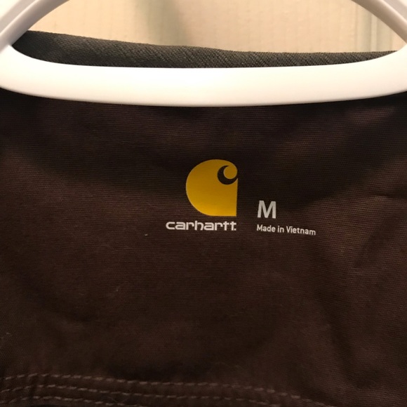 Carhartt men’s army green scrub top medium - Picture 3 of 5